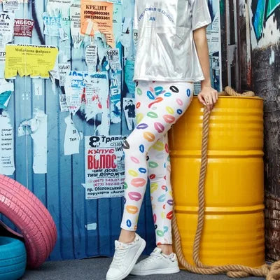 Women's Cartoon Print Leggings