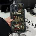 Bookshelf Pattern Phone Case