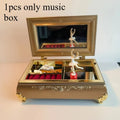 Rotating Dancing Girl Music Box