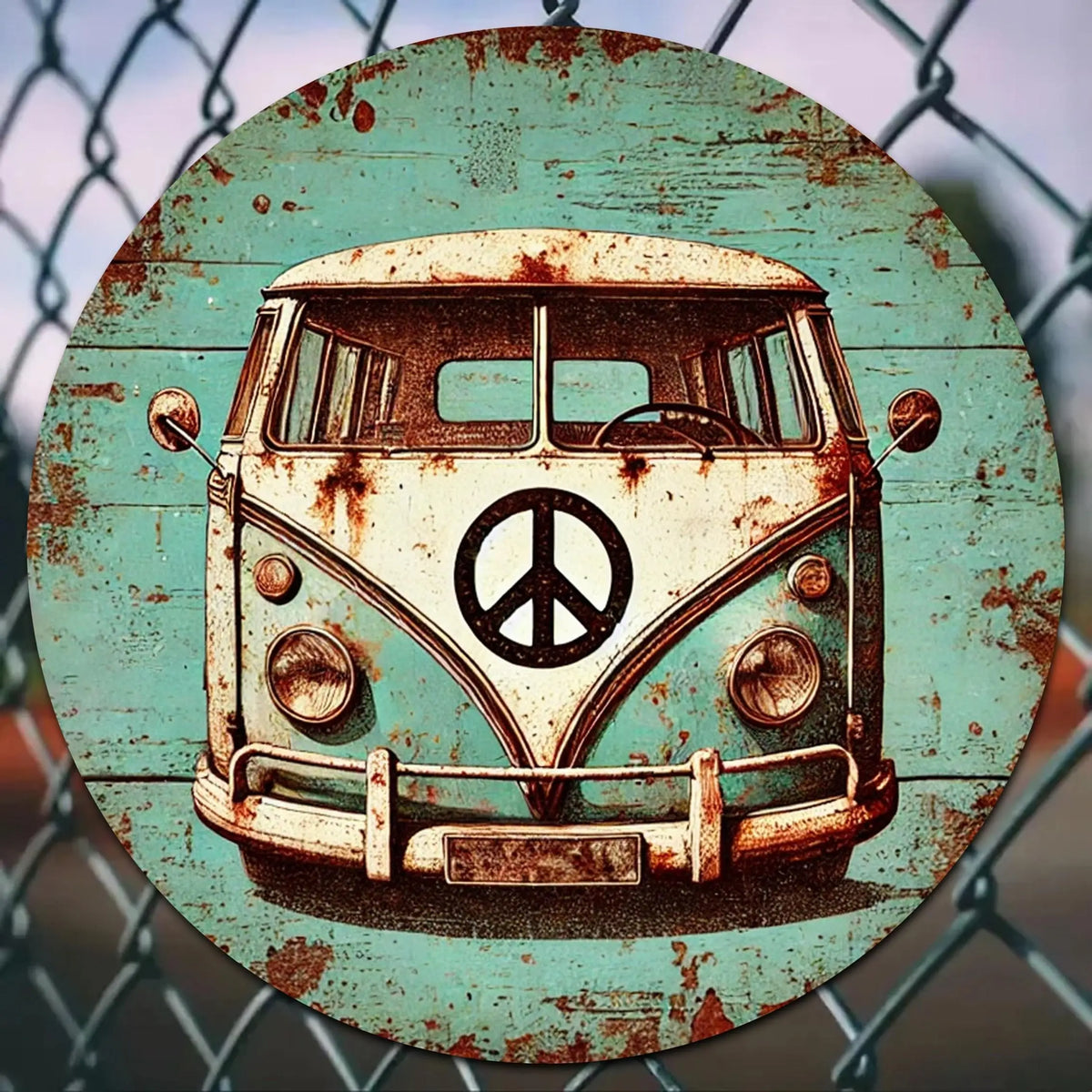Wooden Car Logo Wall Plaque – Decorative Art Disc