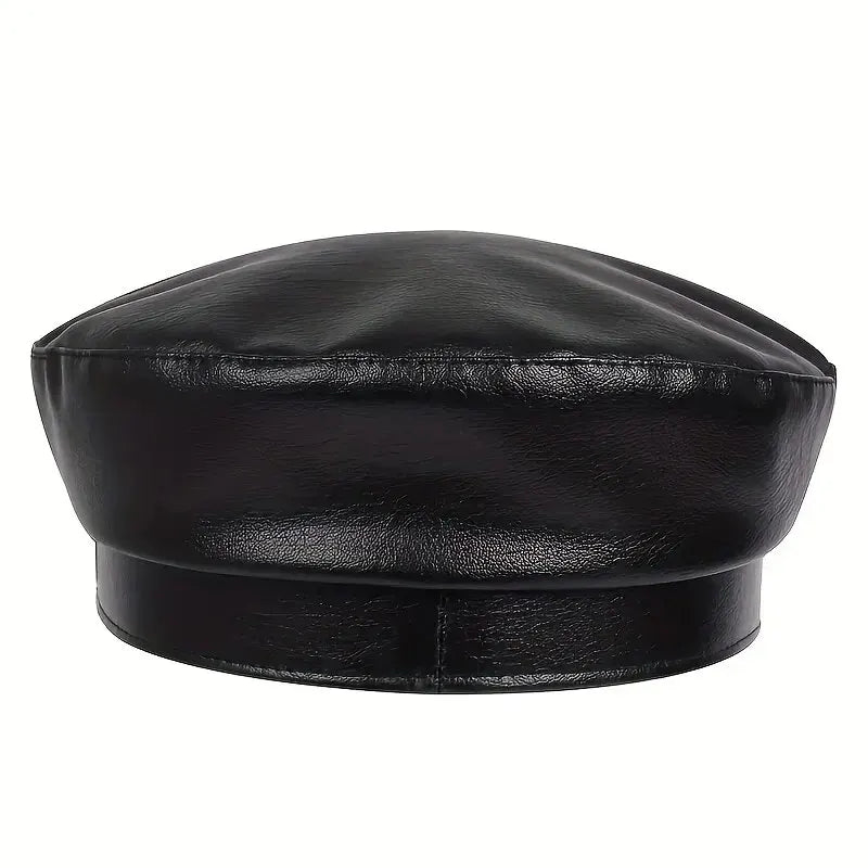 Women's Leather Sailor Hat