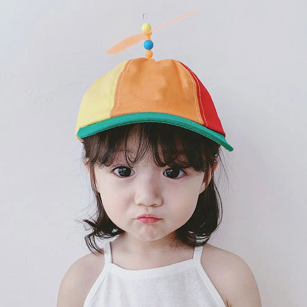 Rainbow Dragonfly Sun Cap