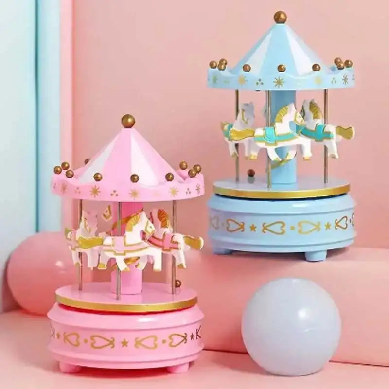 Luxury Carousel Music Box