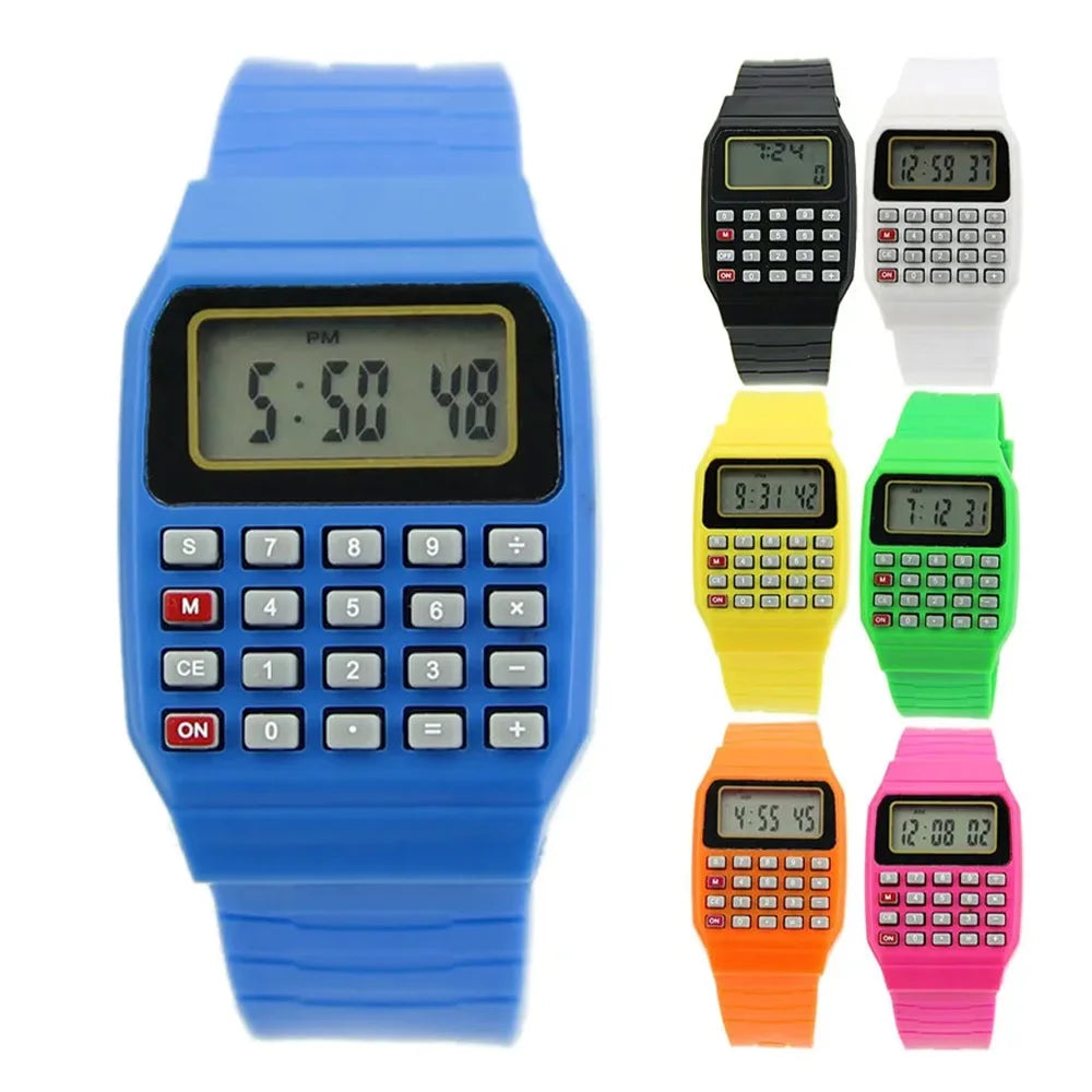 Kids' Calculator Wrist Watch