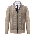 Men's Cashmere Padded Knit Sweater