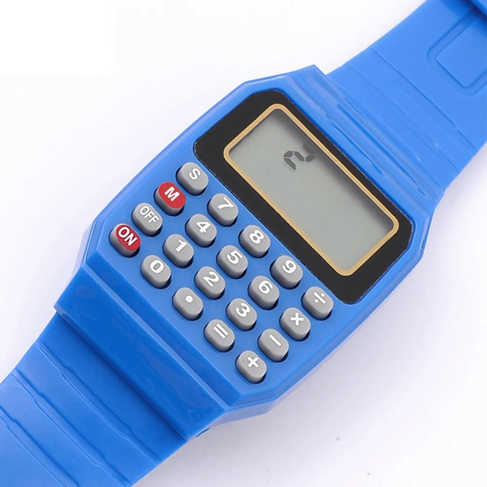 Kids' Calculator Wrist Watch
