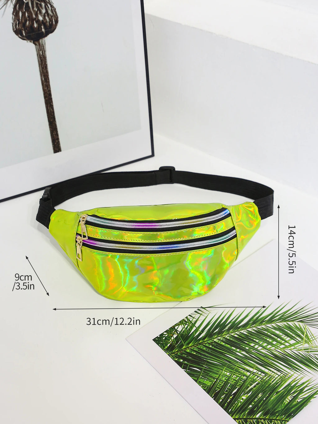 Holographic Fanny Pack – Waterproof Waist Bag