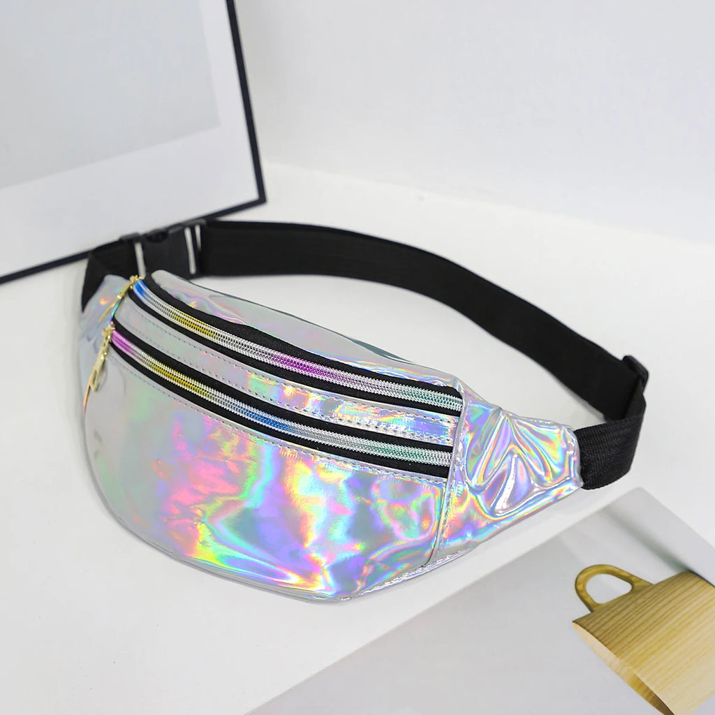 Holographic Fanny Pack – Waterproof Waist Bag