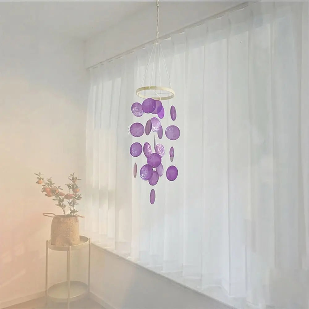 Natural Shell Wind Chime – Garden Decor