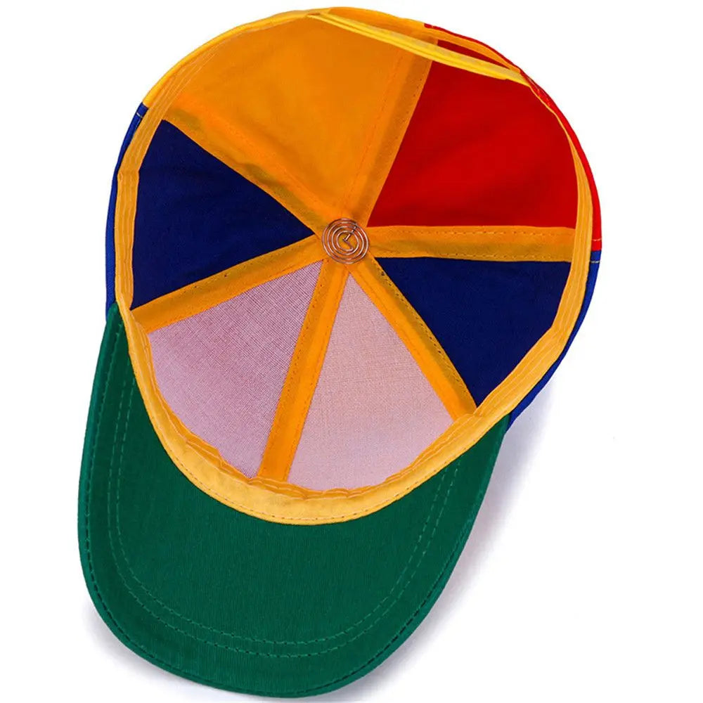Rainbow Dragonfly Sun Cap