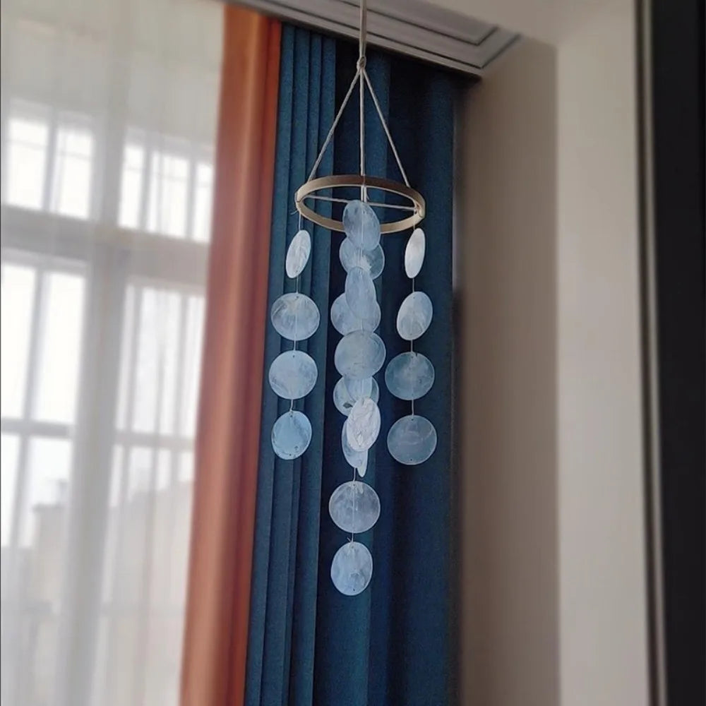 Natural Shell Wind Chime – Garden Decor