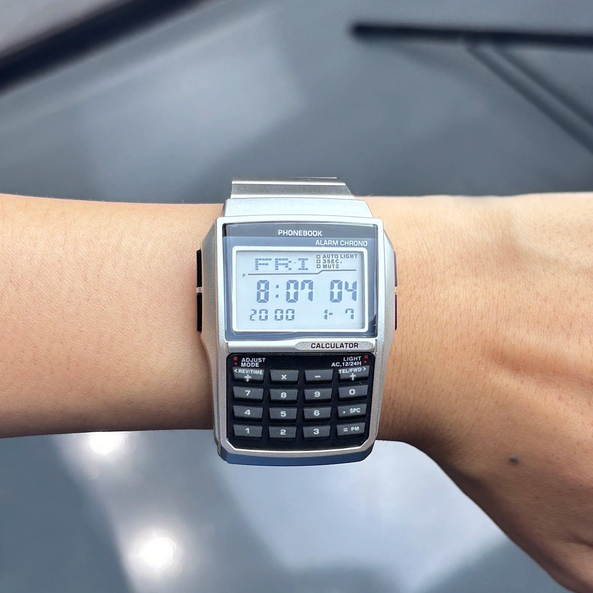 Men's Calculator Watch – LED Digital Sports Watch