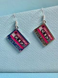 Cassette Tape Dangle Earrings
