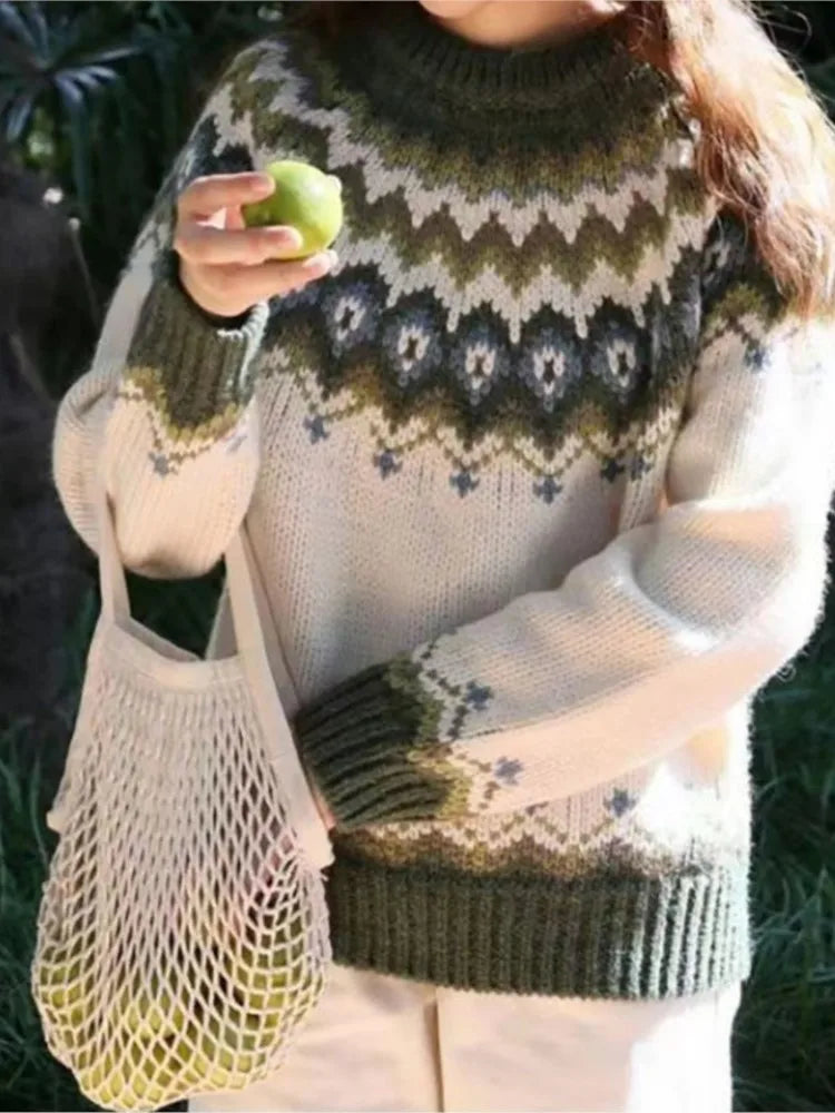 Women's Knit Pullover Sweater