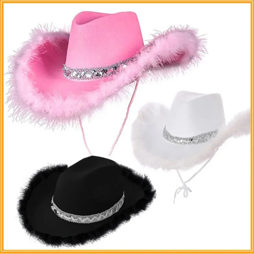 Women's Sequin Cowgirl Hat – Cosplay Costume