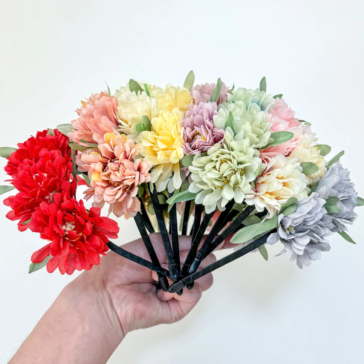 Floral Wedding Headband Set