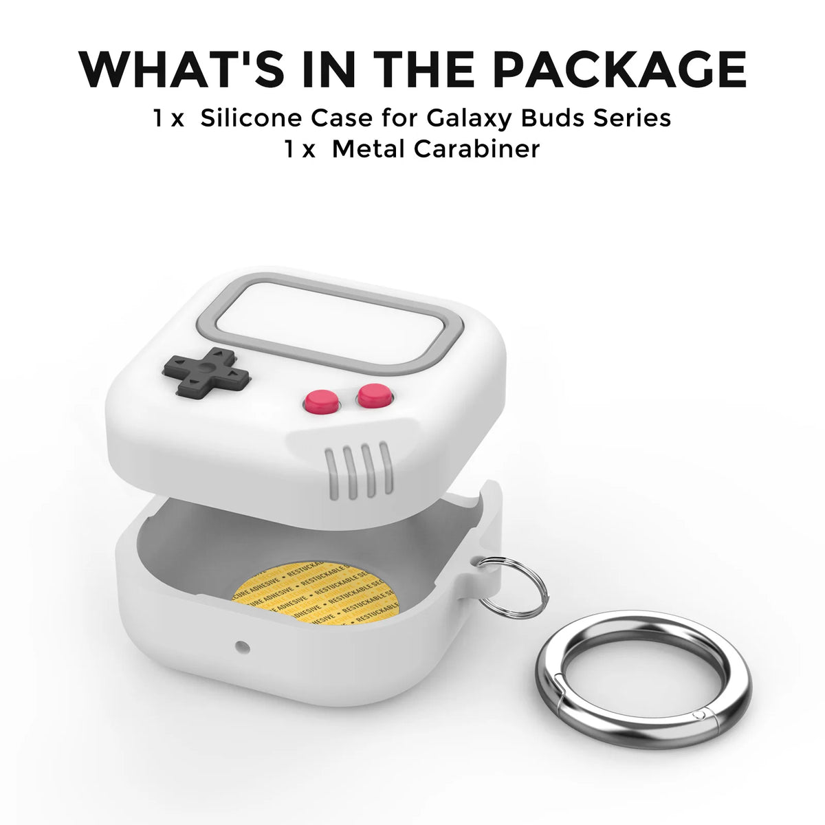 Retro Handheld Game Console-Style Case for Samsung Galaxy Buds