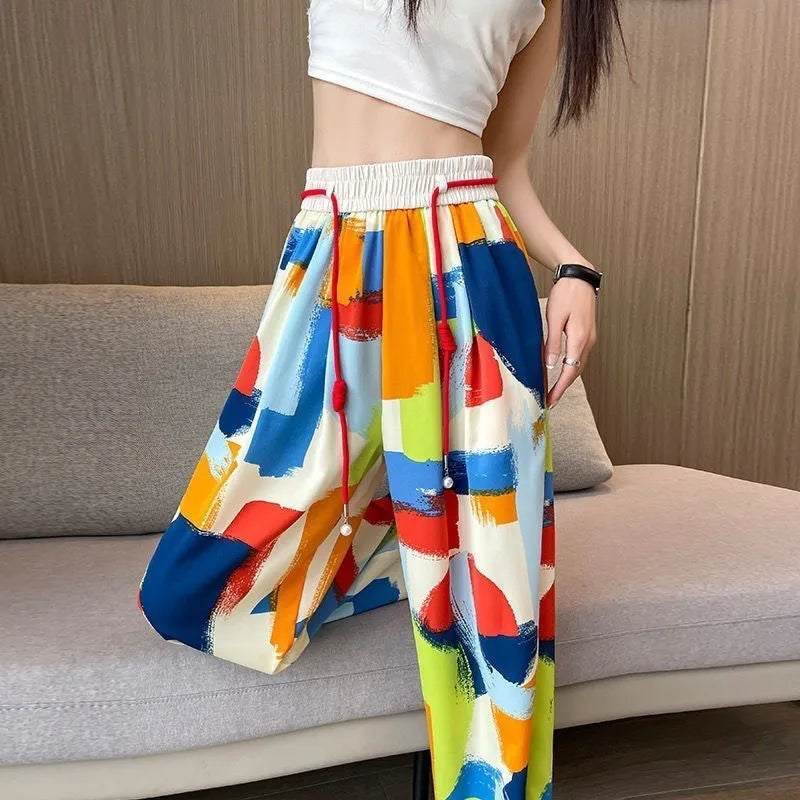 Tie-Dye Harem Pants – Bold Summer Print