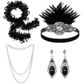 Women's 1920s Flapper Accessories Set (6-Piece)