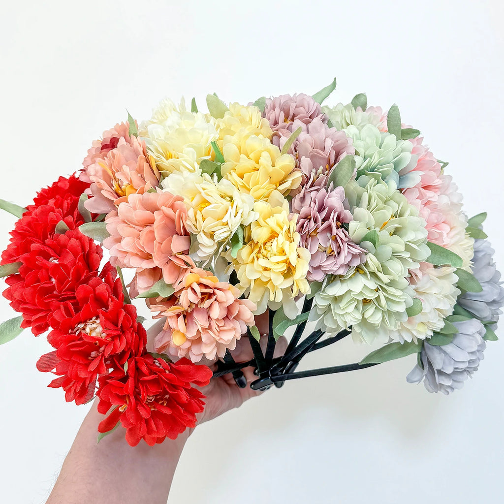 Floral Wedding Headband Set
