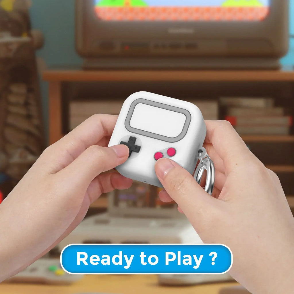 Retro Handheld Game Console-Style Case for Samsung Galaxy Buds