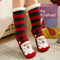 Christmas Fuzzy Slipper Socks