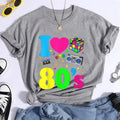 Women's "I Love the 80s" Graphic T-Shirt
