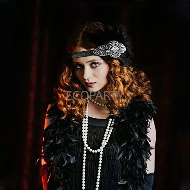 Women's 1920s Flapper Accessories Set (6-Piece)