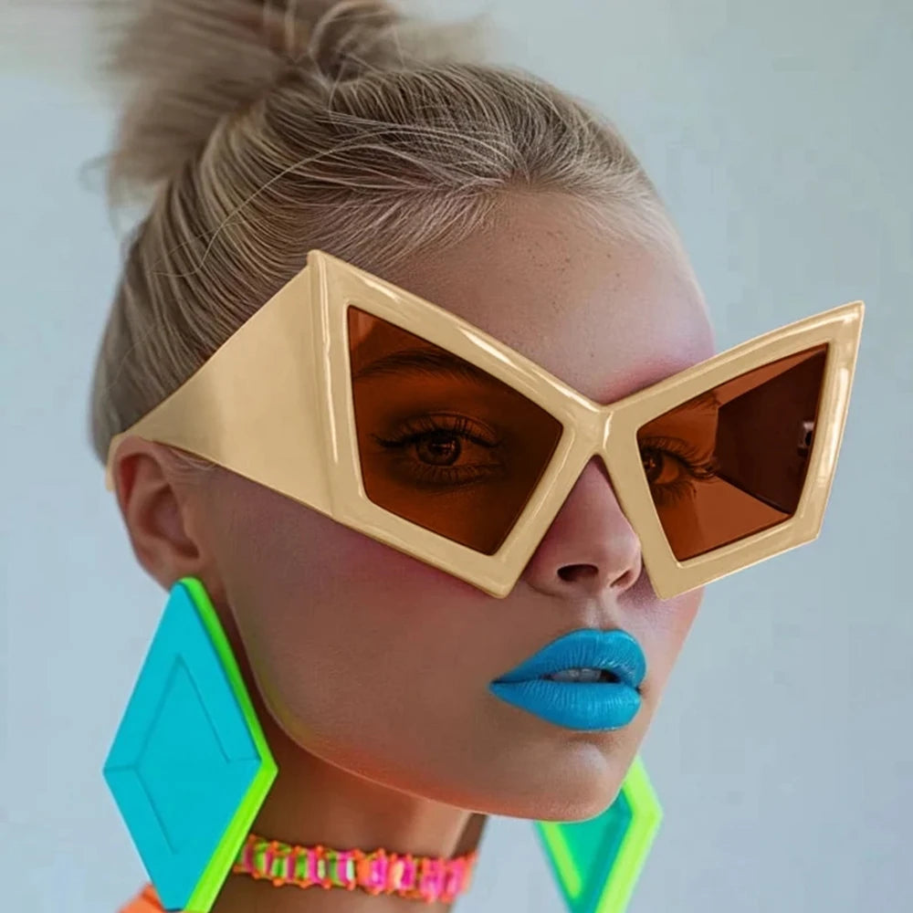 Women's Oversized Cat Eye Sunglasses