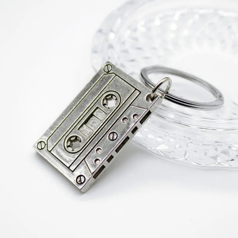 Hip Hop Couple Keychain – Retro Pendant