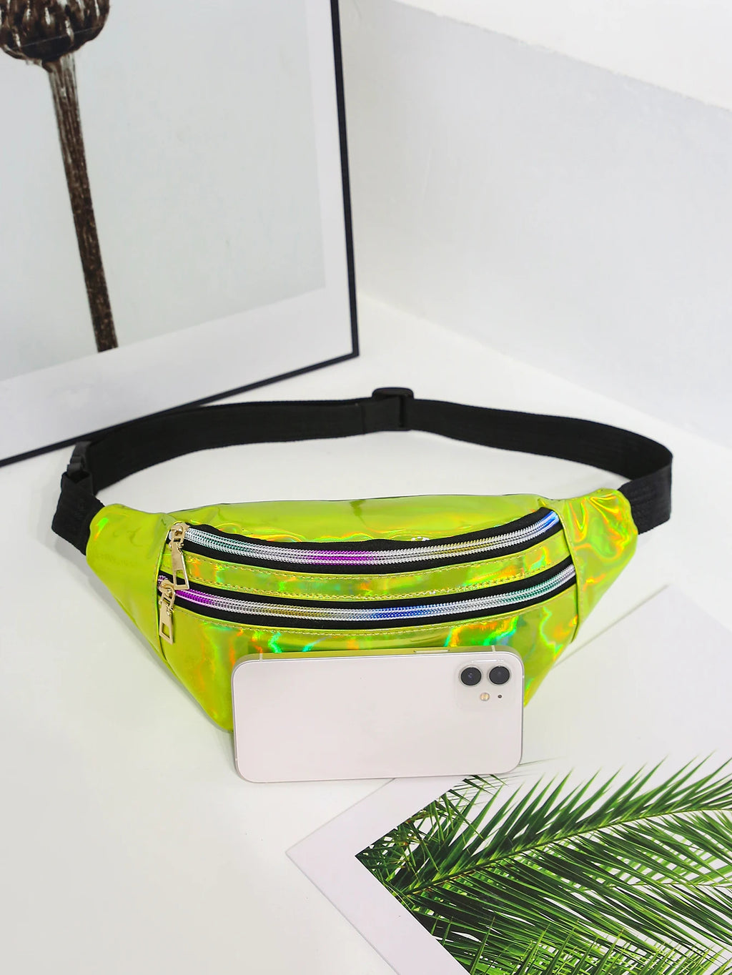 Holographic Fanny Pack – Waterproof Waist Bag