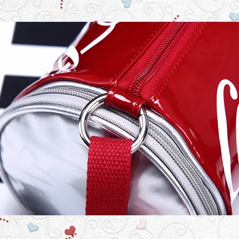 Y2K Clear Barrel Crossbody Bag – Soda Can Shape Purse