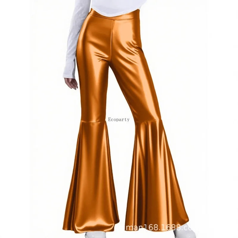 Women's Sequin Flared Disco Pants
