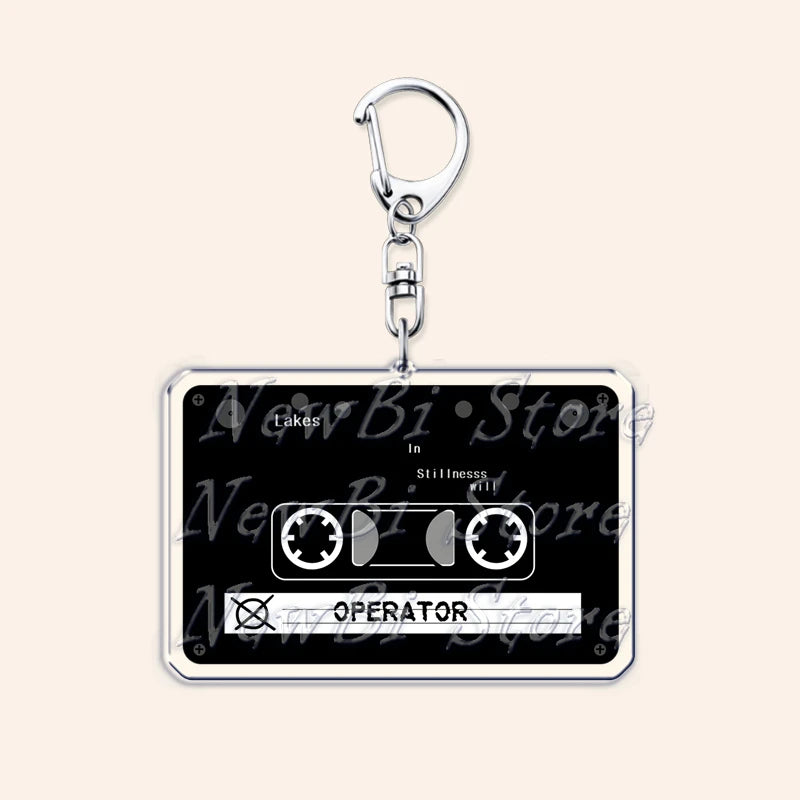 80s Cassette Tape Keychain – Retro Music Gift