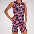 Women's Sleeveless Triathlon Cycling Jumpsuit