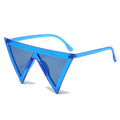 Y2K Punk Triangle Sunglasses