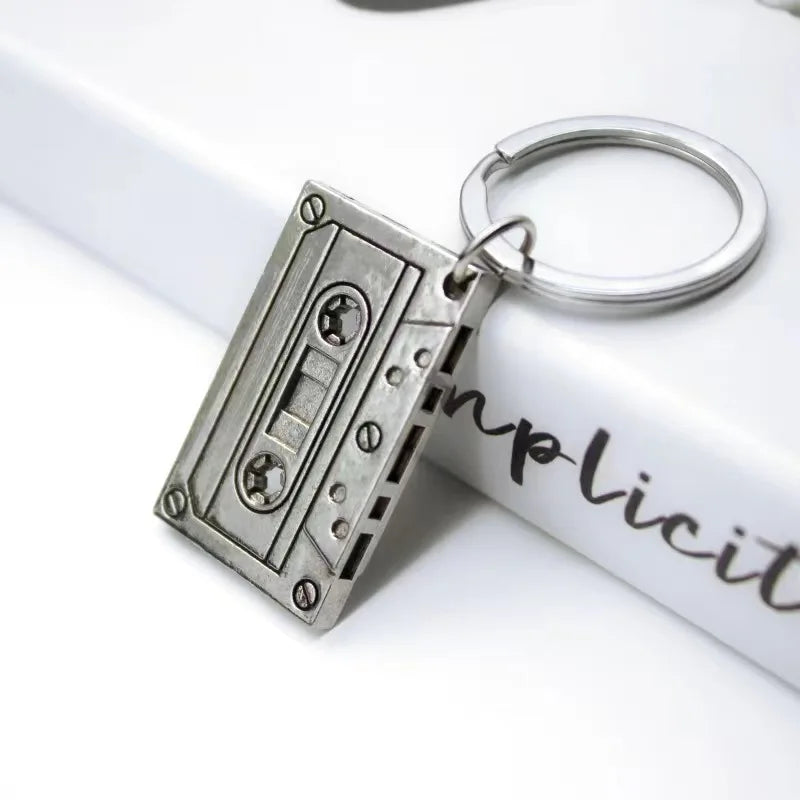 Hip Hop Couple Keychain – Retro Pendant