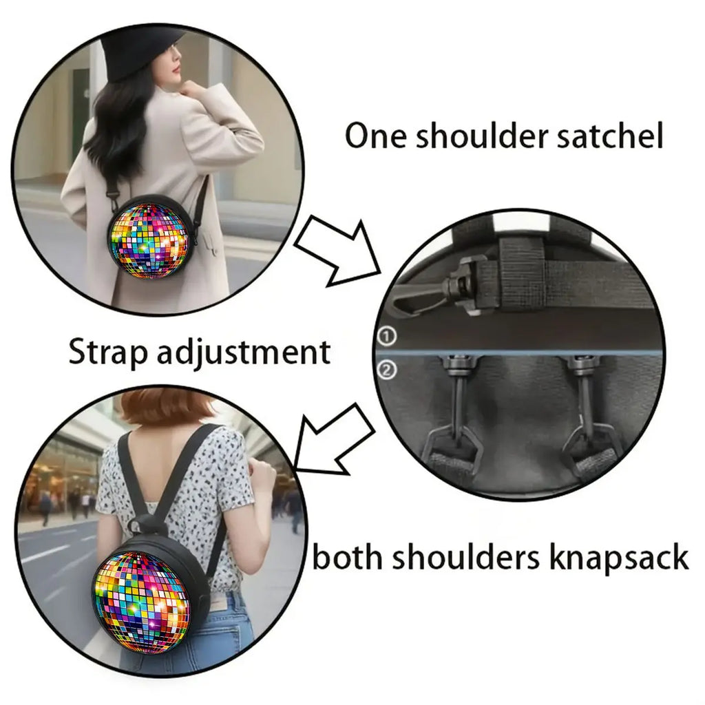 Disco Ball Crossbody Bag