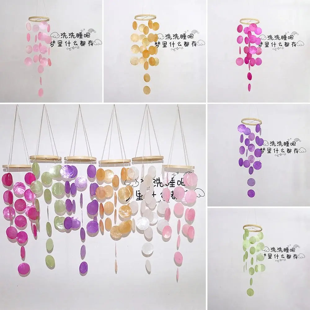 Natural Shell Wind Chime – Garden Decor