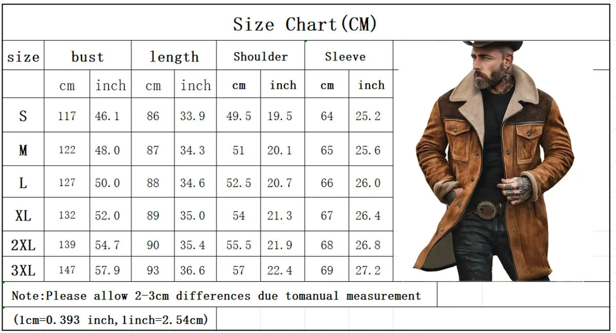 Men's Suede Multi-Pocket Zip Jacket