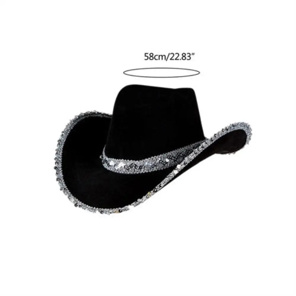 Women's Sequin Cowgirl Hat – Cosplay Costume