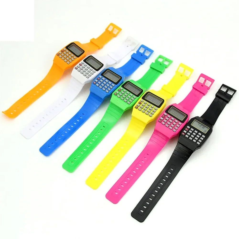 Kids' Calculator Wrist Watch
