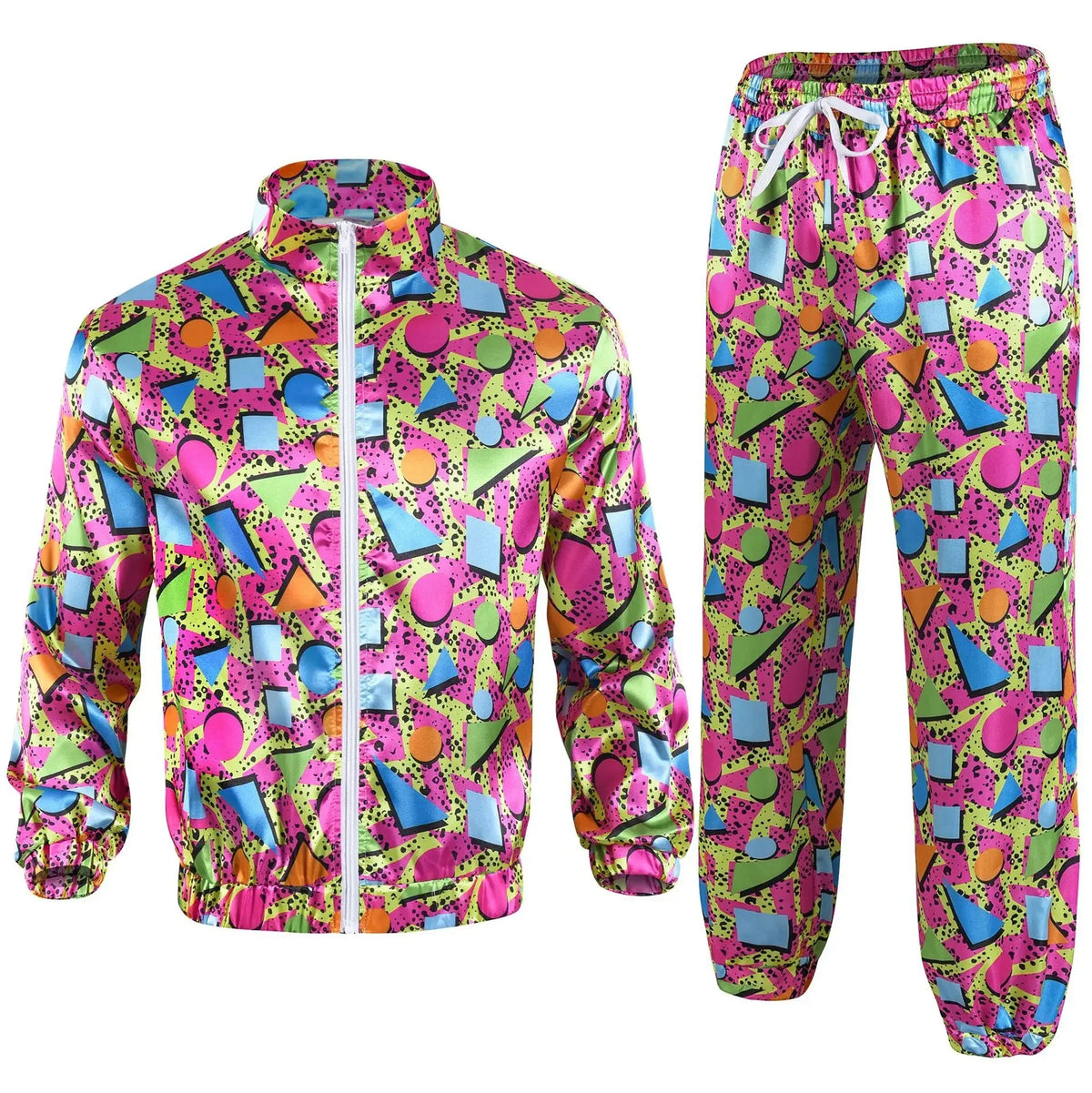 1990s Disco Tracksuit Set – Retro Party Costume