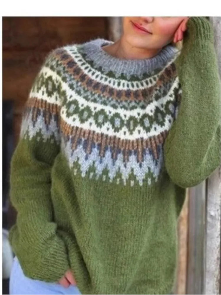 Women's Knit Pullover Sweater