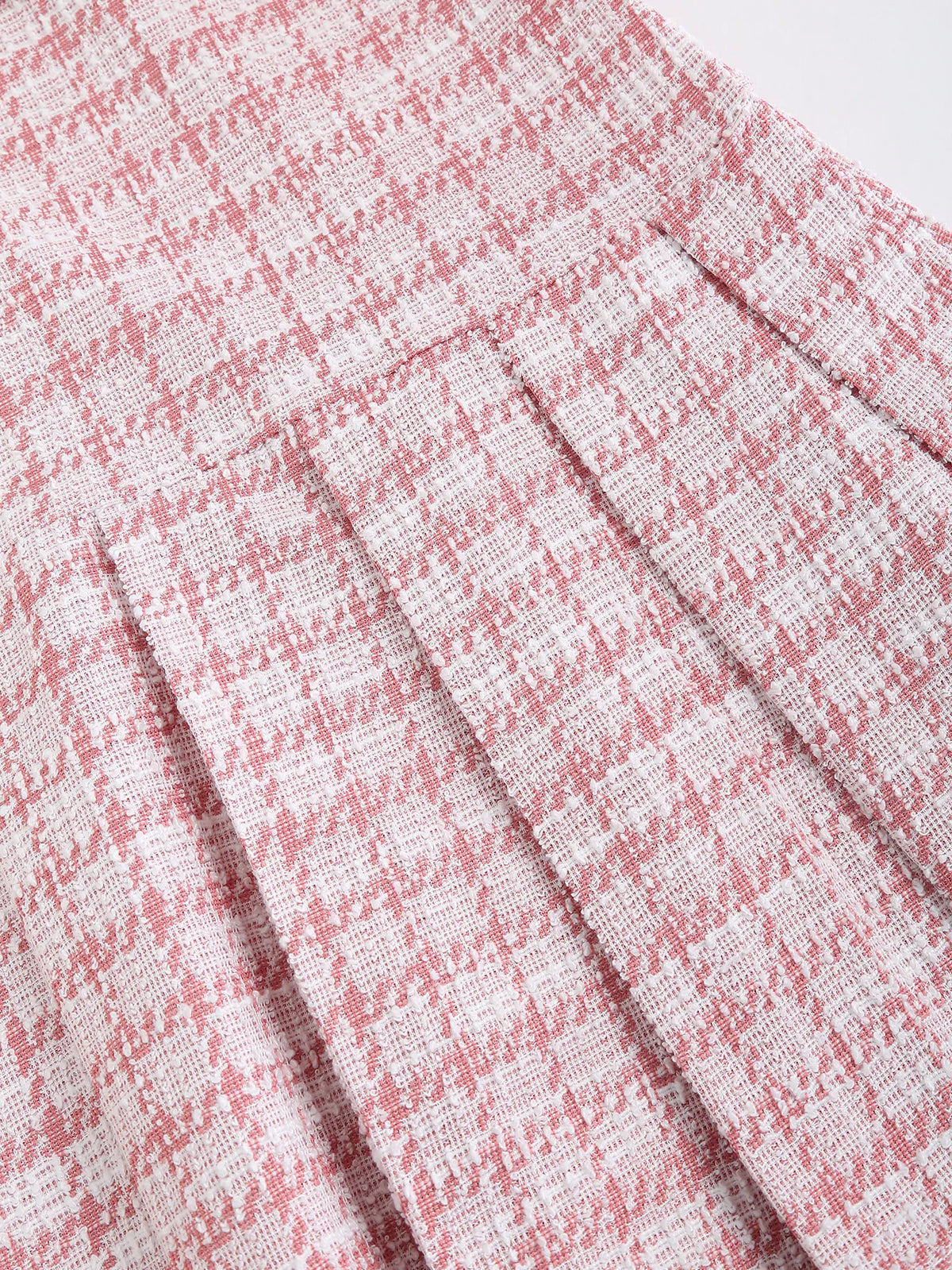 Women's Checkered Plaid Mini Dress