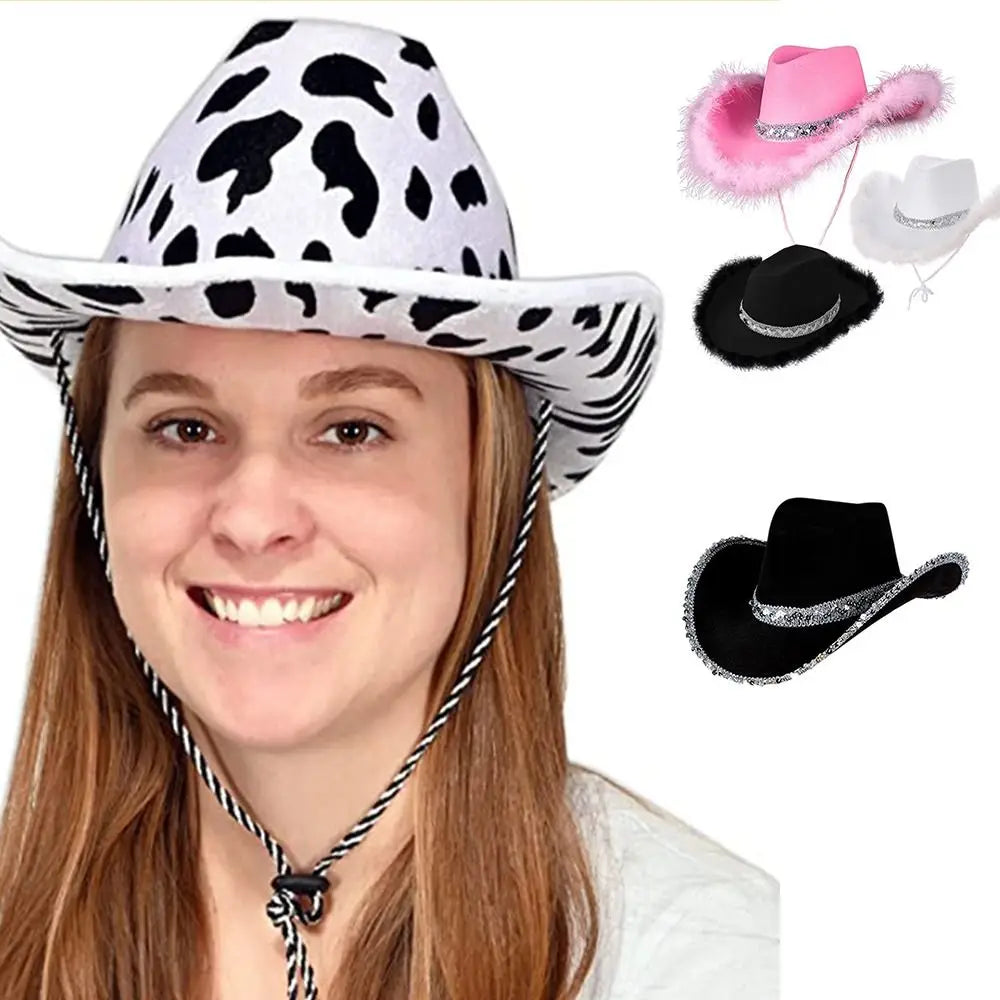 Women's Sequin Cowgirl Hat – Cosplay Costume