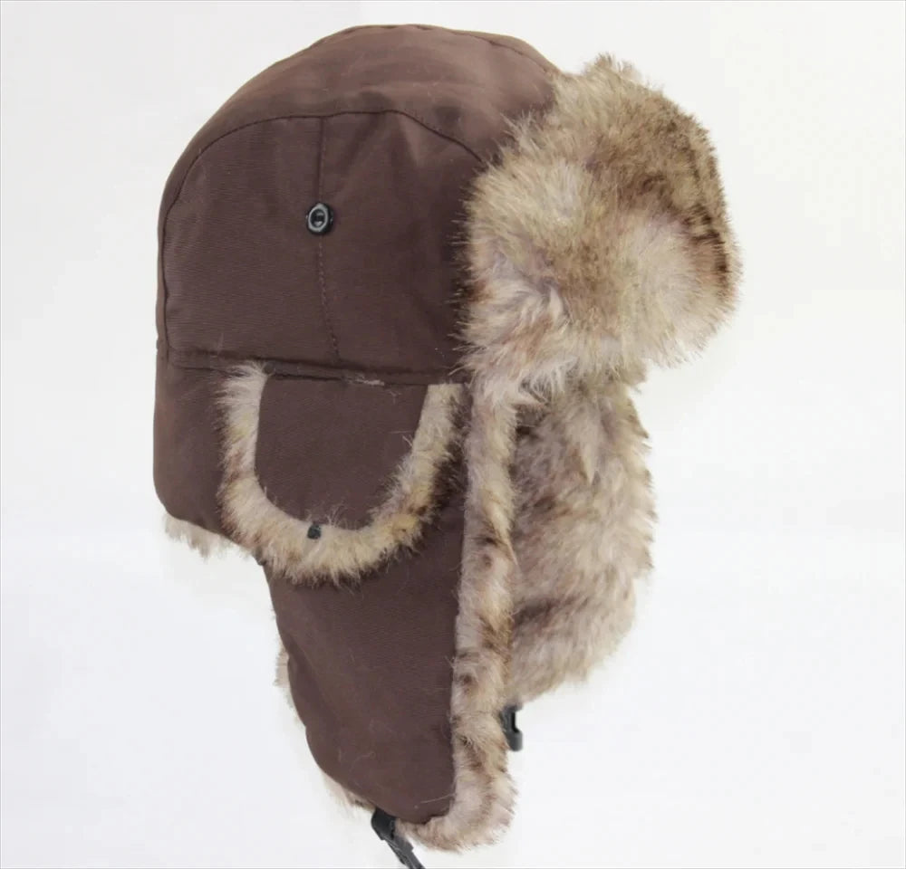Men's Russian Ushanka Trapper Hat