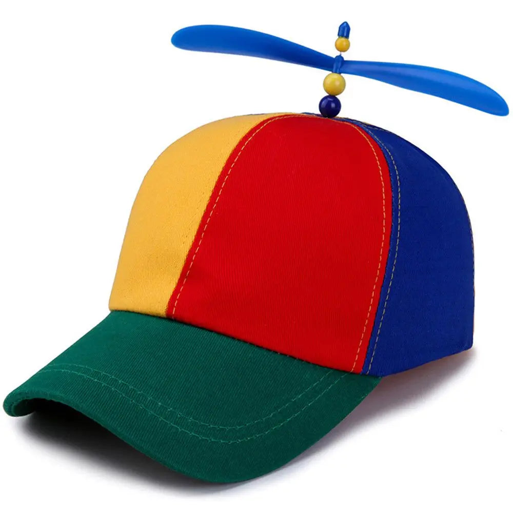 Rainbow Dragonfly Sun Cap