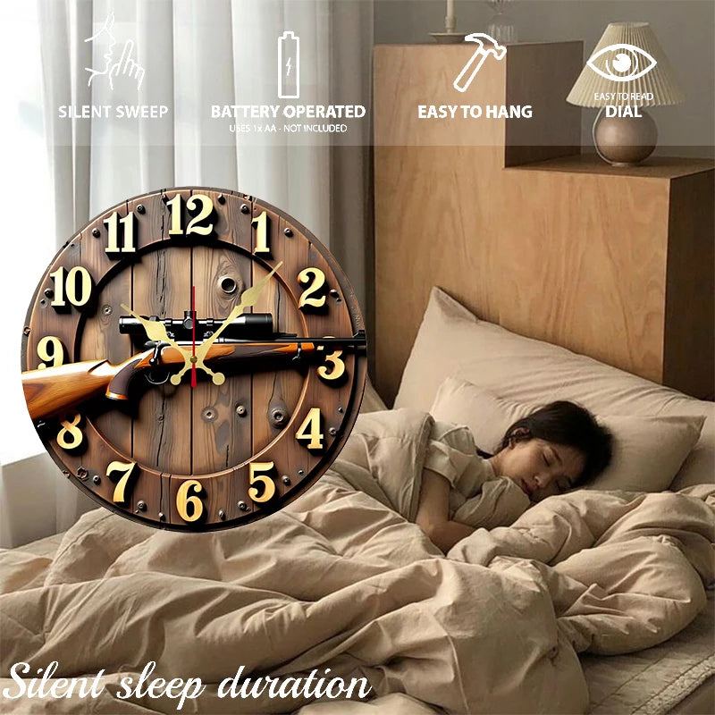 Winchester Rifle Wall Clock