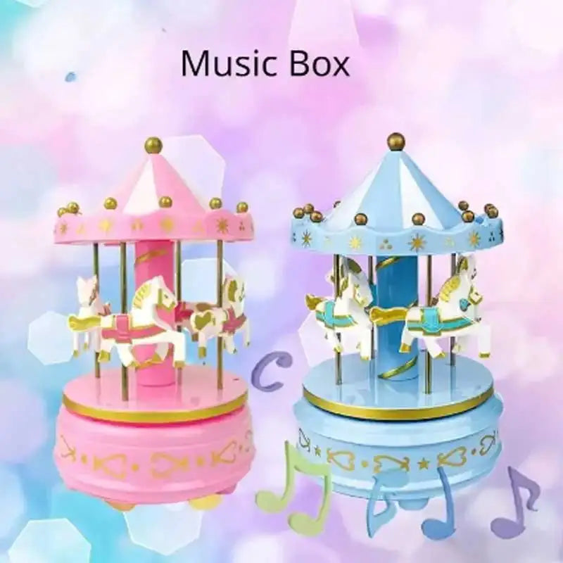 Luxury Carousel Music Box